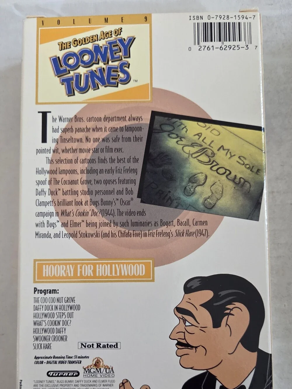 Warner Bros. Looney Tunes VHS Trio - Blue, Red, White